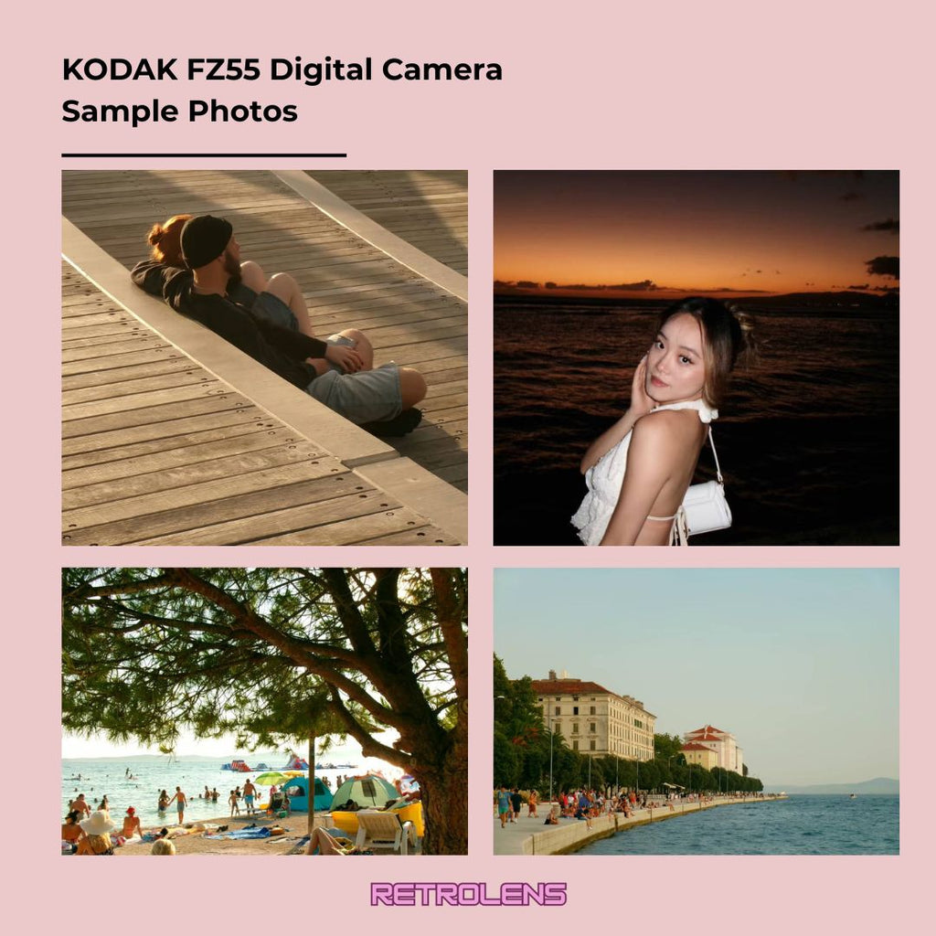 Kodak PIXPRO FZ55 Digital Camera (Red)