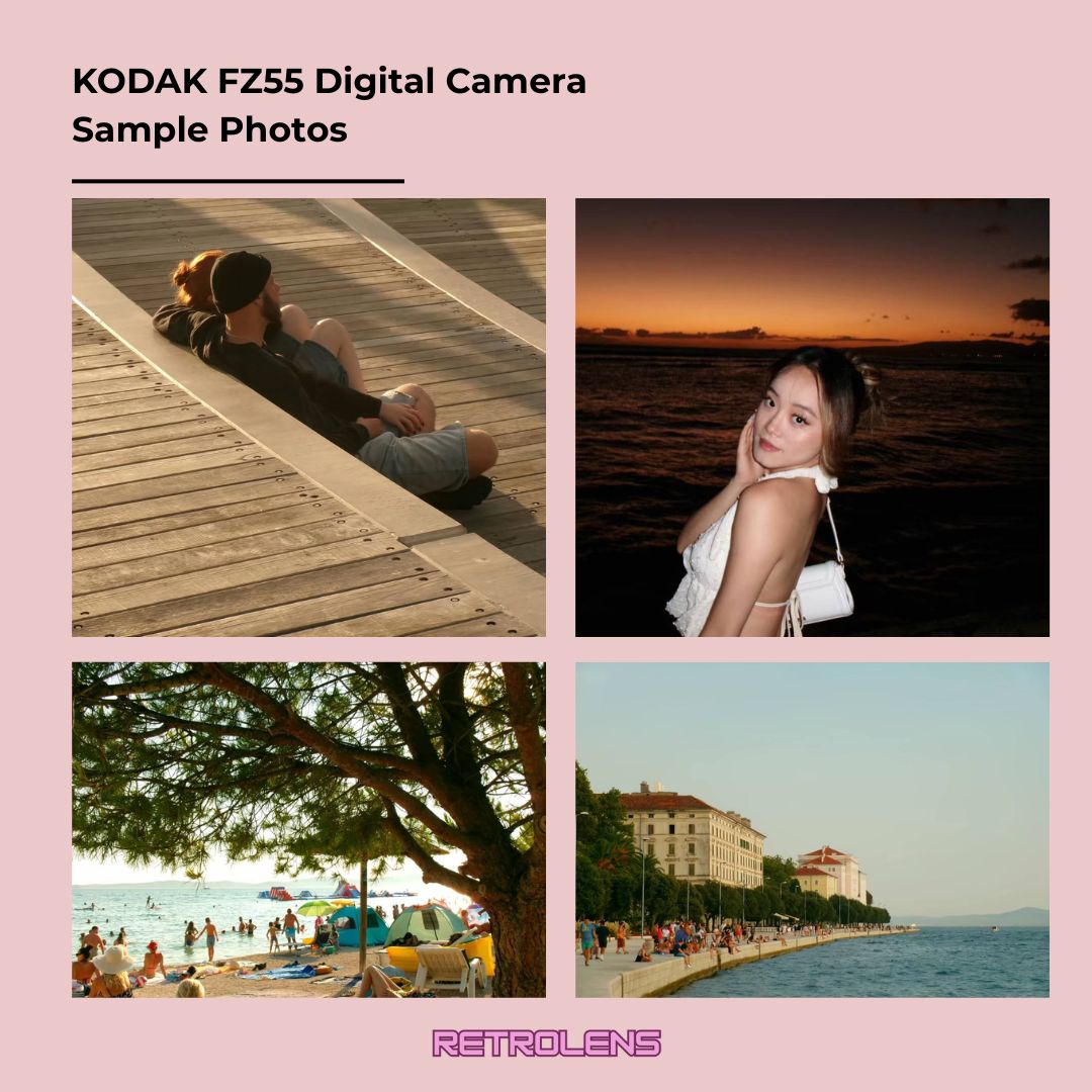Kodak PIXPRO FZ55 Digital Camera (Pink)