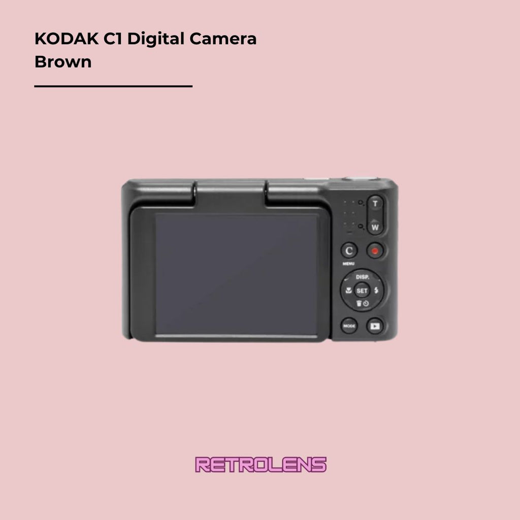 Kodak PIXPRO C1 Digital Camera (Brown)