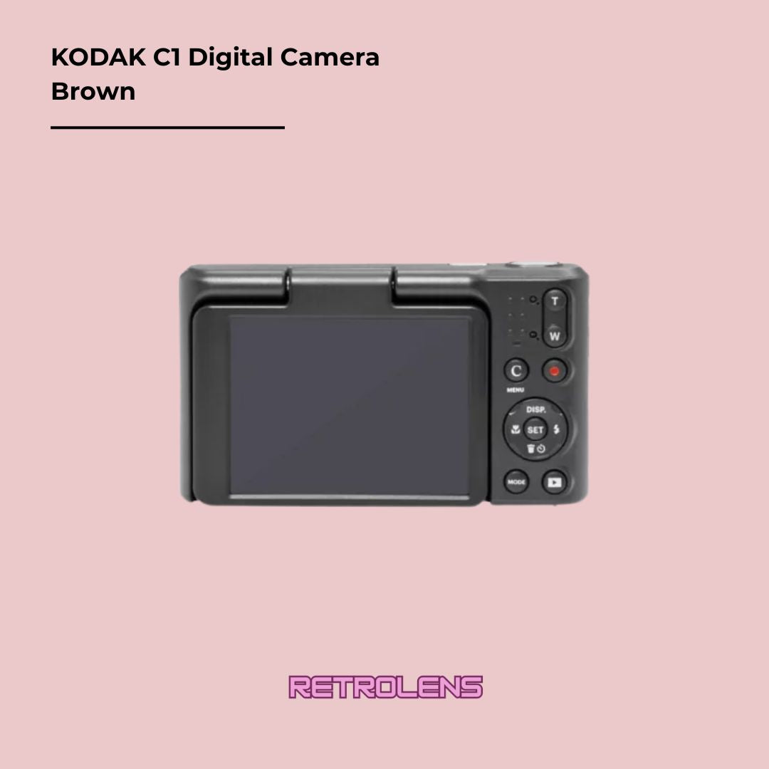 Kodak PIXPRO C1 Digital Camera (Brown)