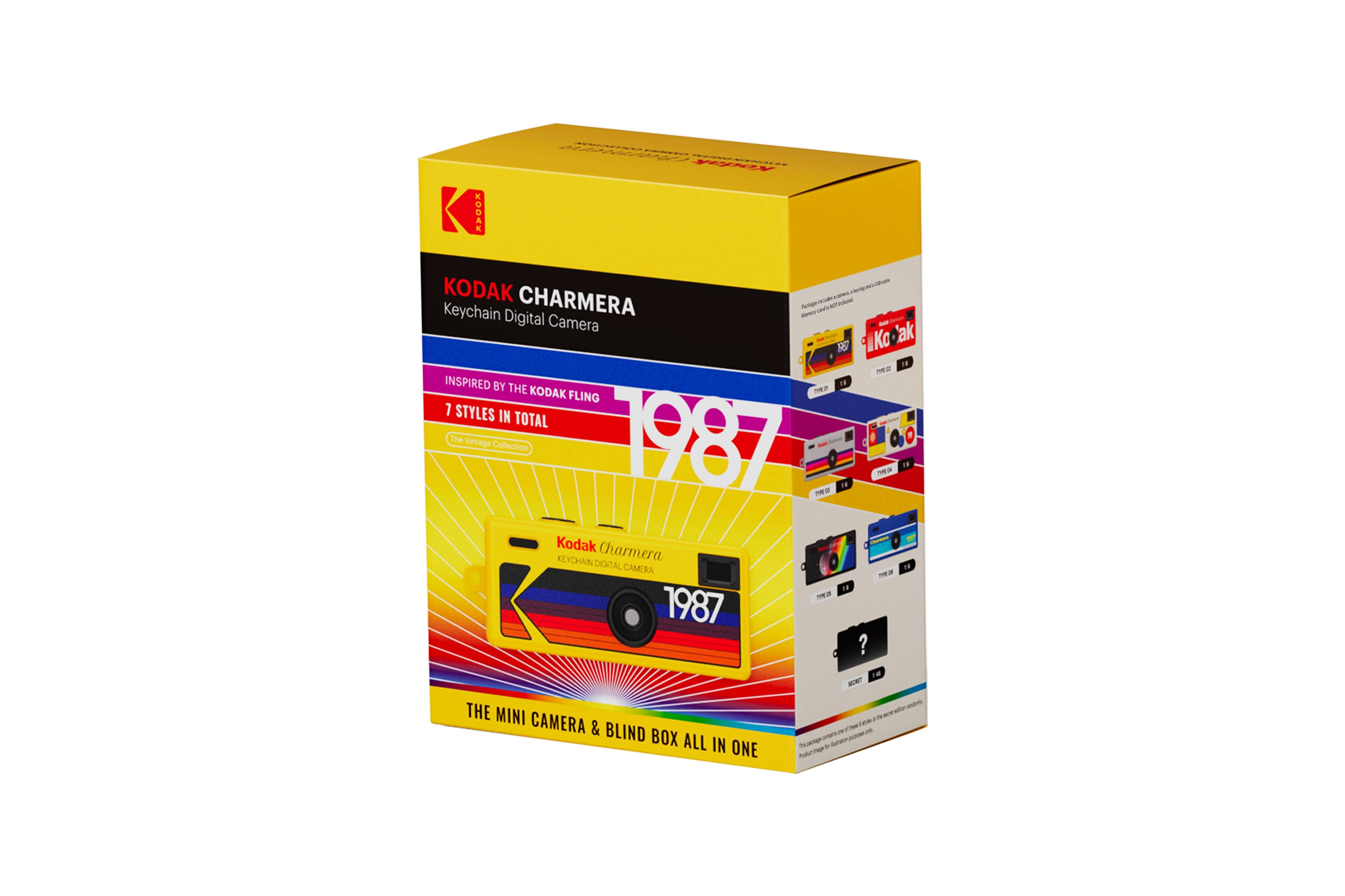 Kodak Charmera Keychain Digital Camera Blind Box