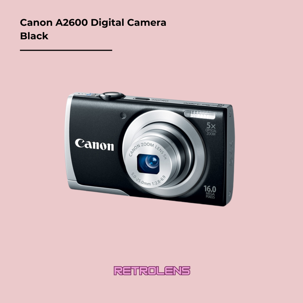 Canon PowerShot A2600 (Black)