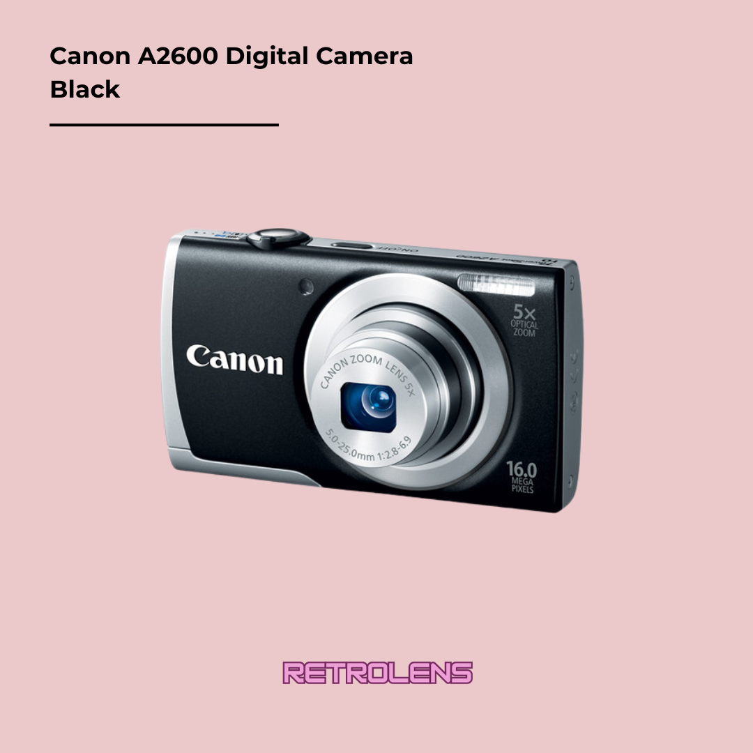 Canon PowerShot A2600 (Black)