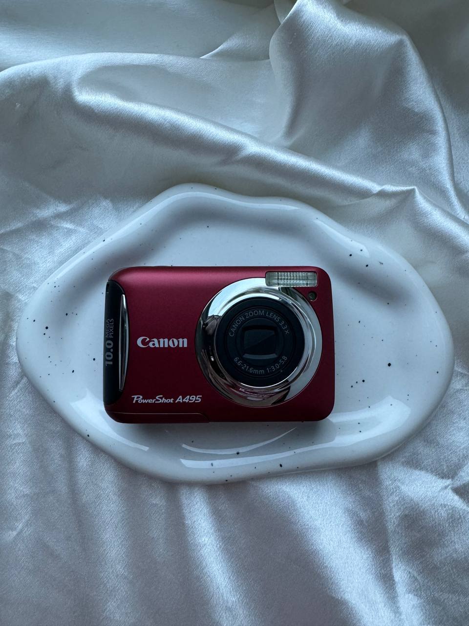 Canon PowerShot A495 (Red)