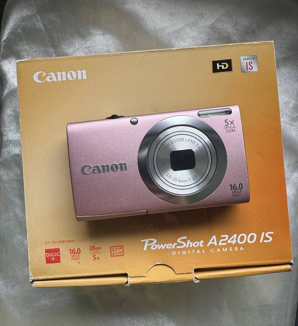 Canon PowerShot A2400 IS (Baby Pink)