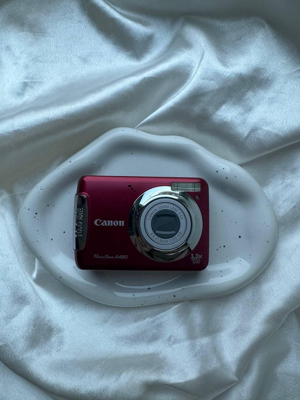 Canon PowerShot A480 (Red)