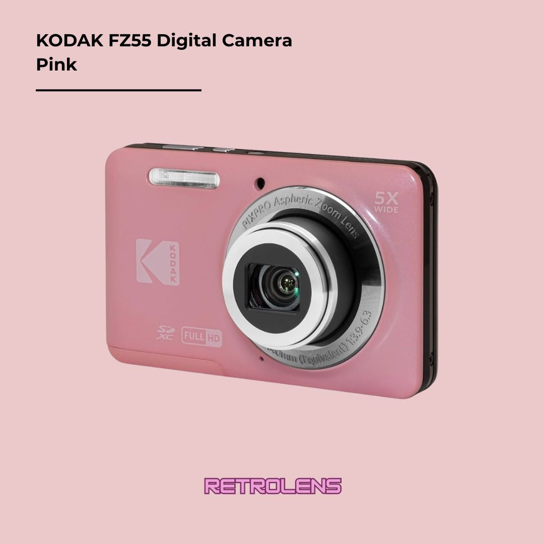Kodak PIXPRO FZ55 Digital Camera (Pink)