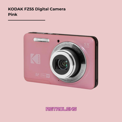 Kodak PIXPRO FZ55 Digital Camera (Pink)