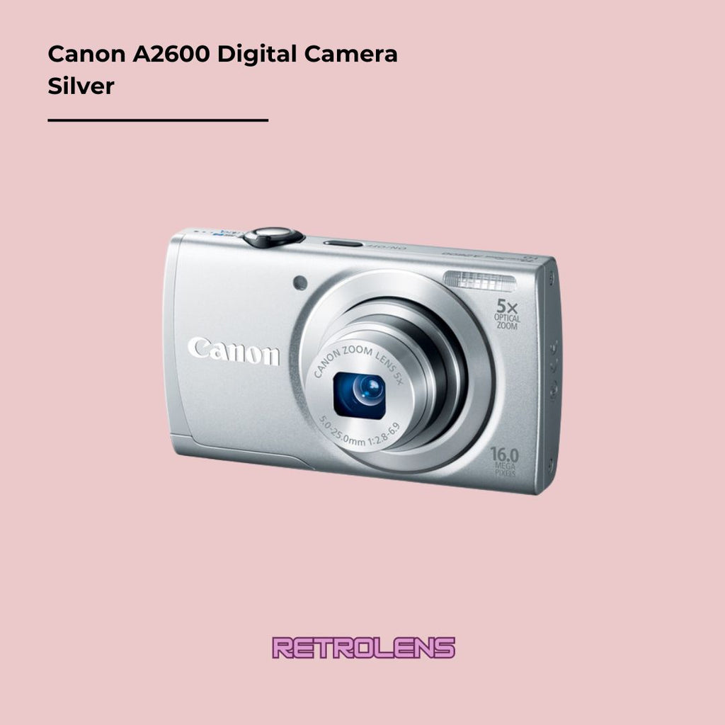 Canon PowerShot A2600 (Silver)