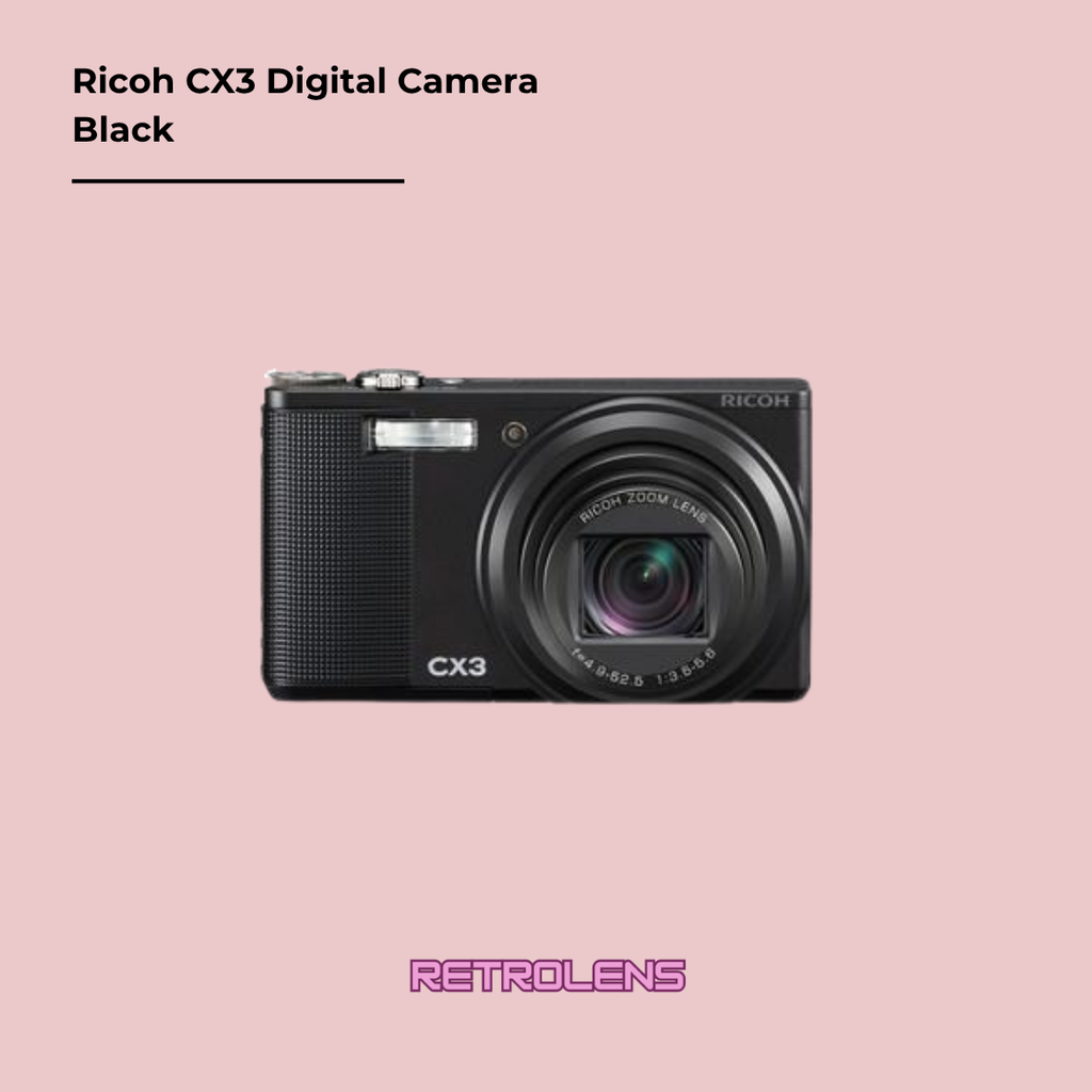 Ricoh CX3 (Black)