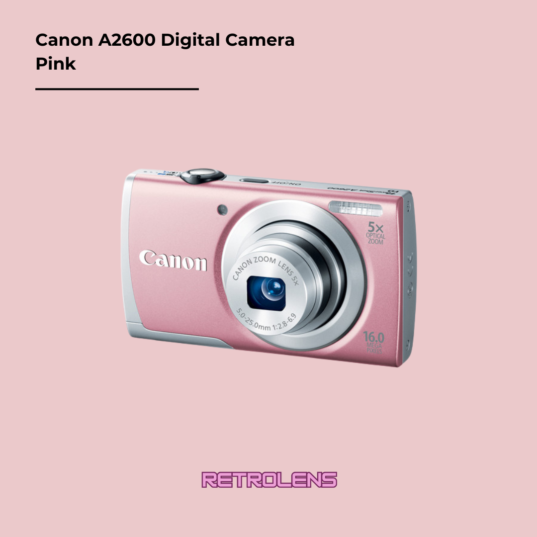 Canon PowerShot A2600 (Pink)