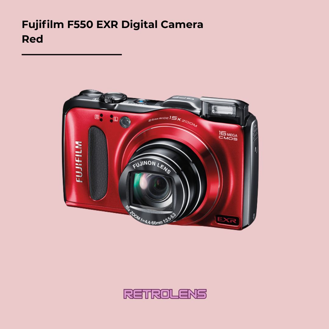 Fujifilm Finepix F550 EXR (Red)