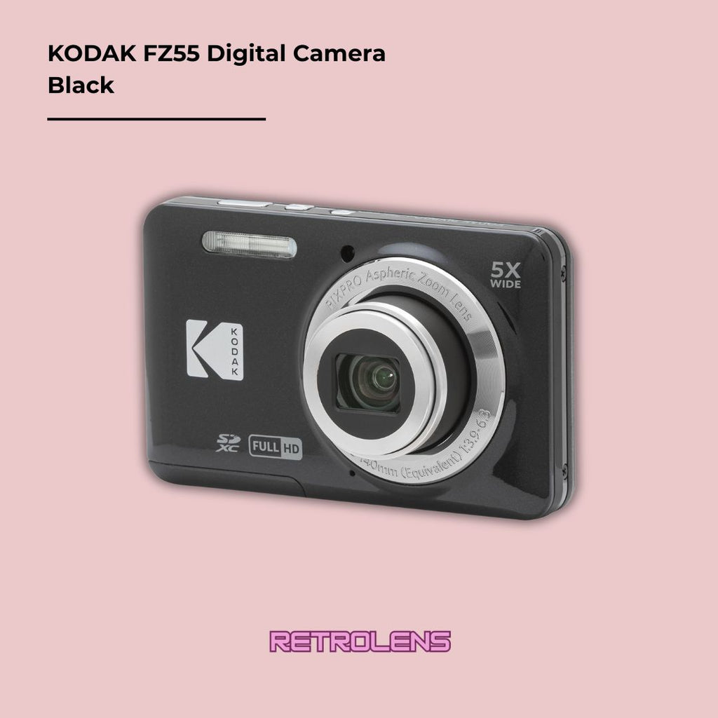 Kodak PIXPRO FZ55 Digital Camera (Black)