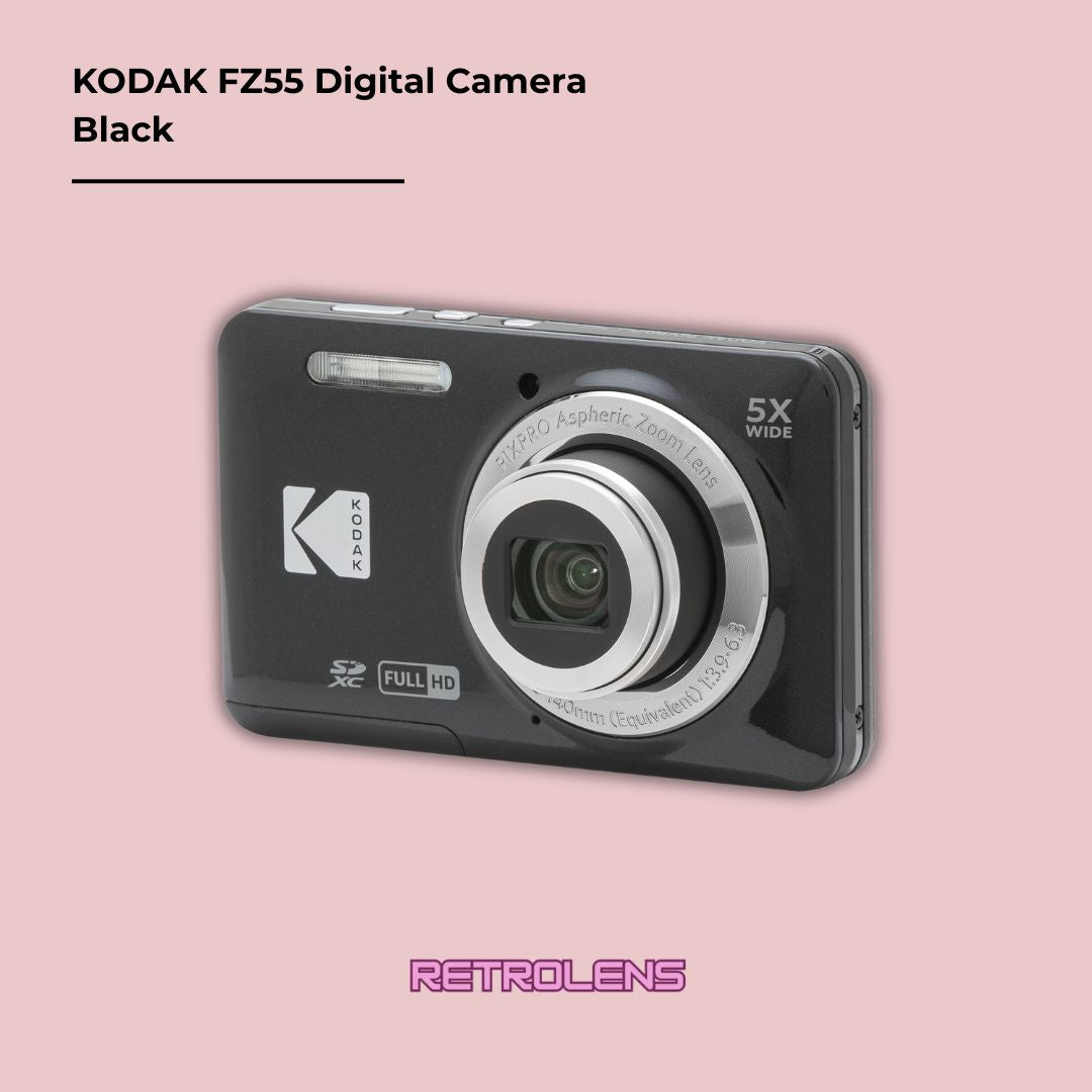 Kodak PIXPRO FZ55 Digital Camera (Black)
