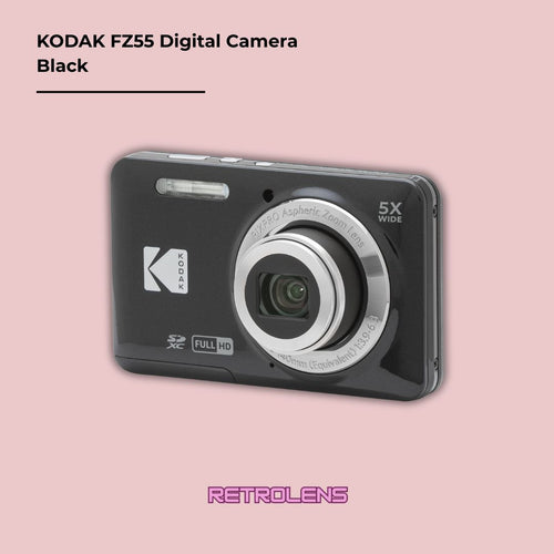Kodak PIXPRO FZ55 Digital Camera (Black)