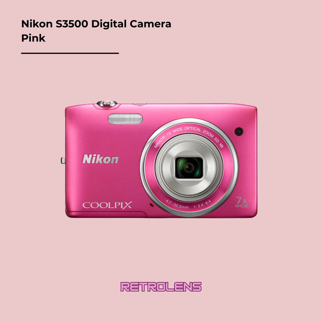 Nikon Coolpix S3500 (Pink)