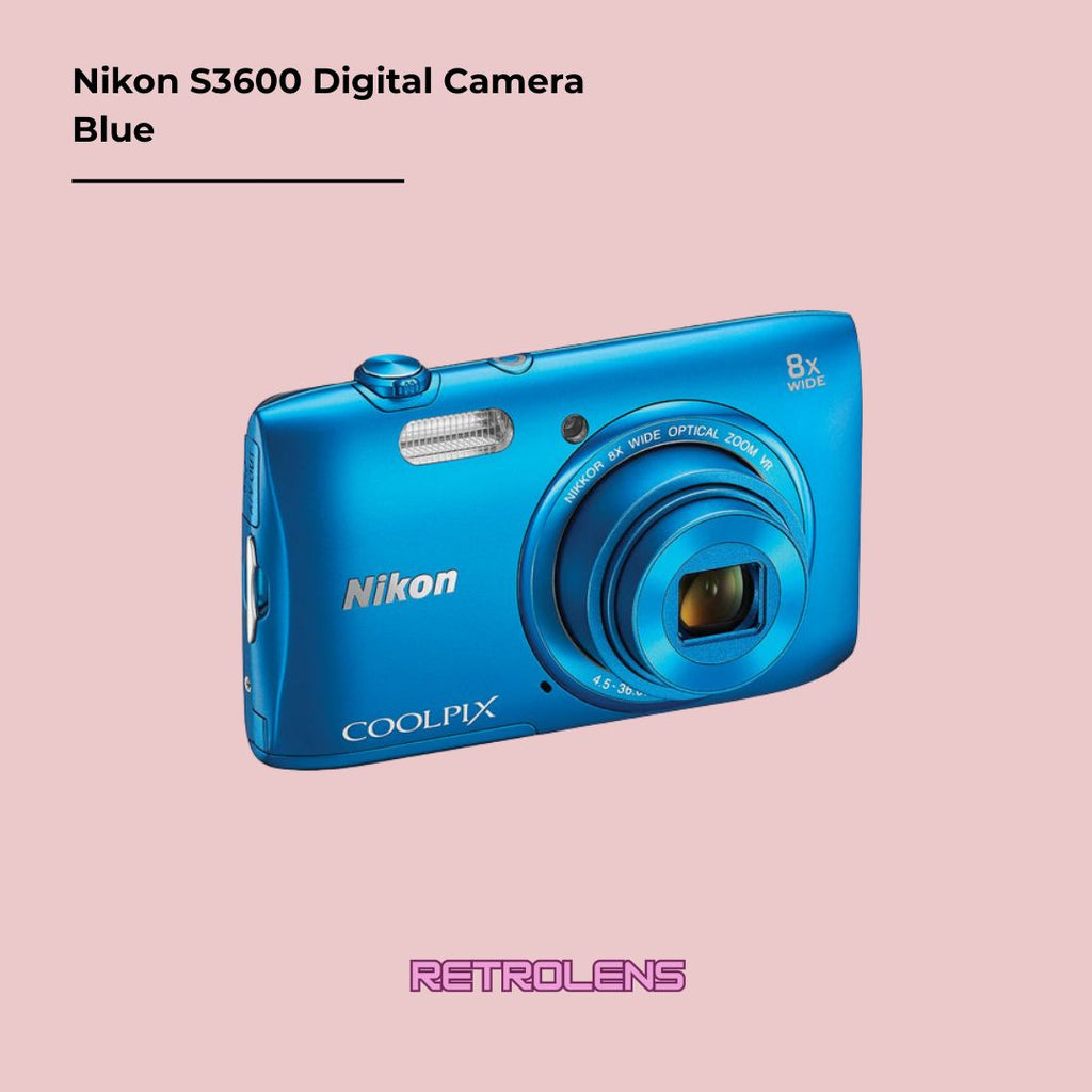 Nikon Coolpix S3600 (Blue)