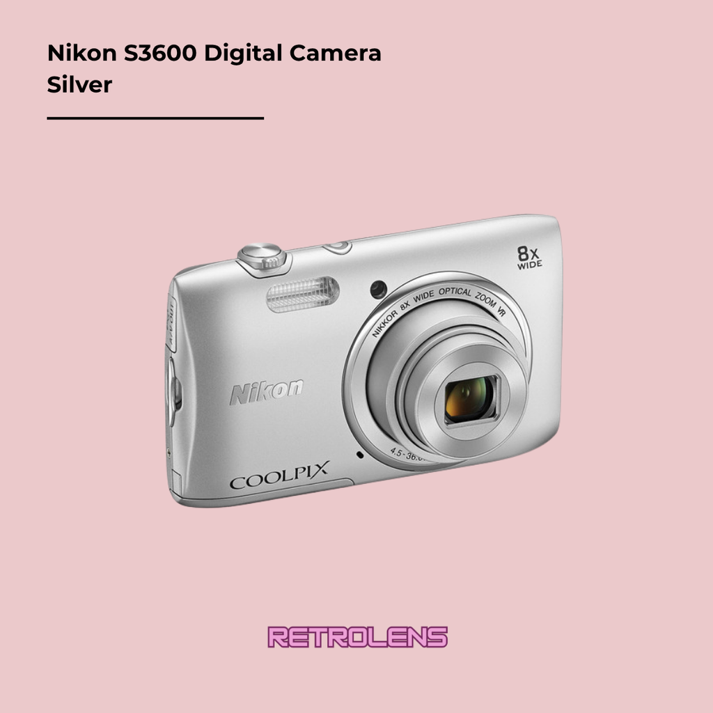 Nikon Coolpix S3600 (Silver)