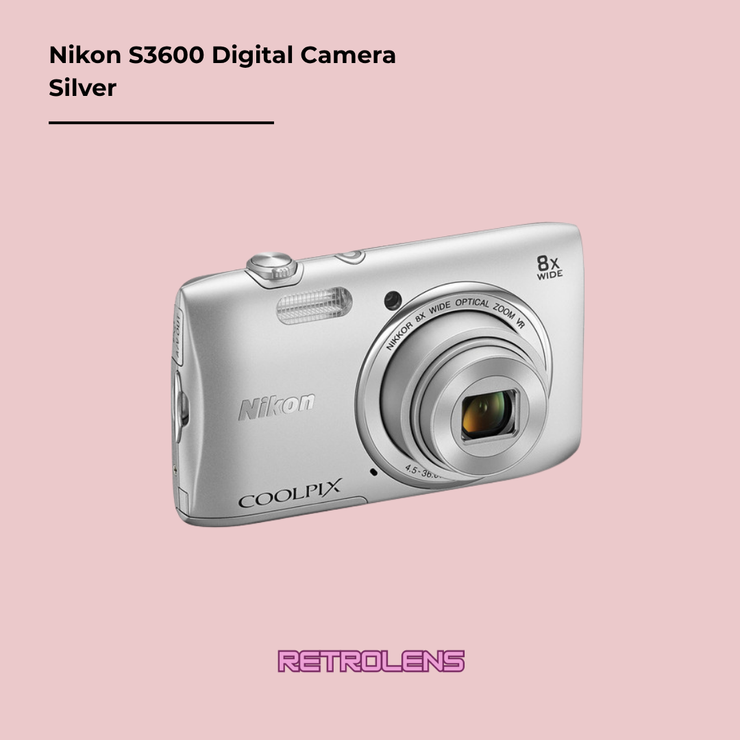 Nikon Coolpix S3600 (Silver)