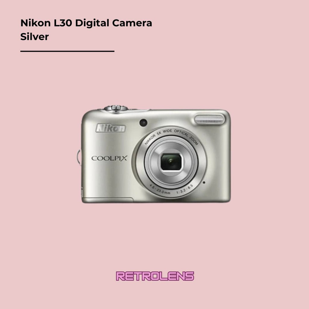 Nikon Coolpix L30 (Silver)