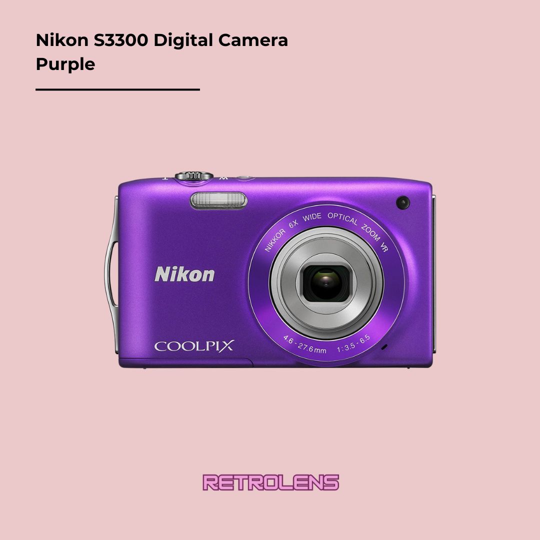 Nikon Coolpix S3300 (Purple)