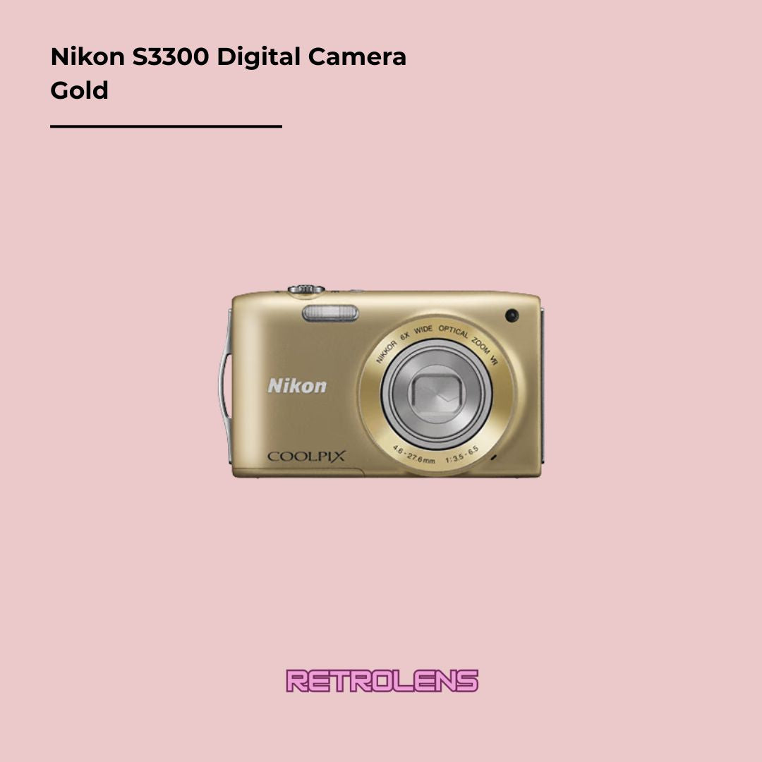 Nikon Coolpix S3300 (Gold)
