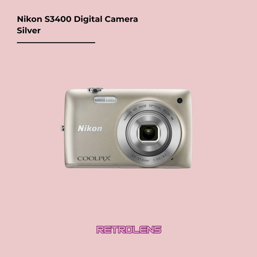 Nikon Coolpix S3400 (Silver)