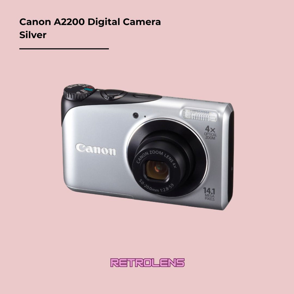 Canon PowerShot A2200 (Silver)