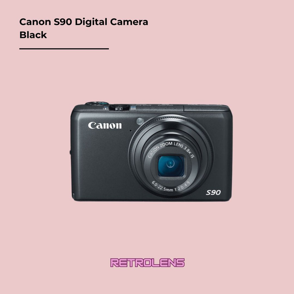 Canon PowerShot S90 (Black)