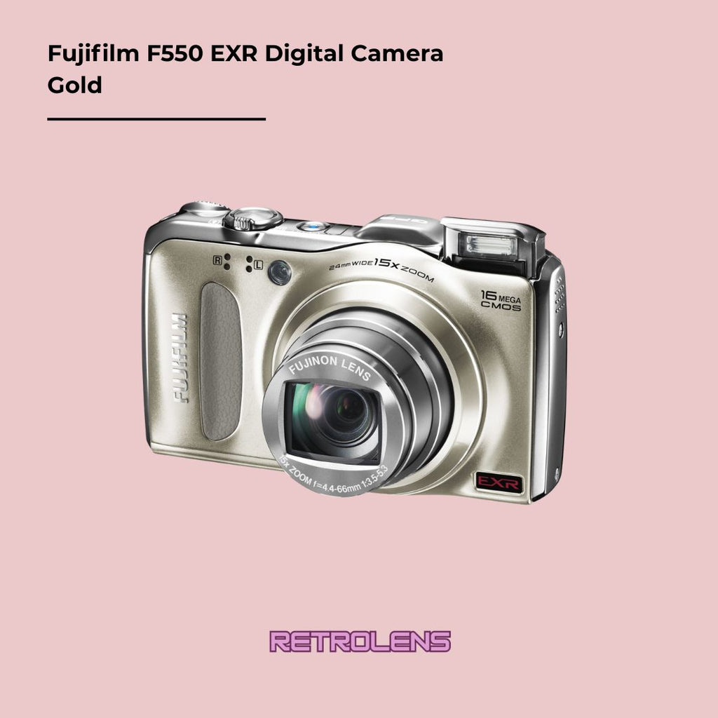 Fujifilm Finepix F550 EXR (Gold)
