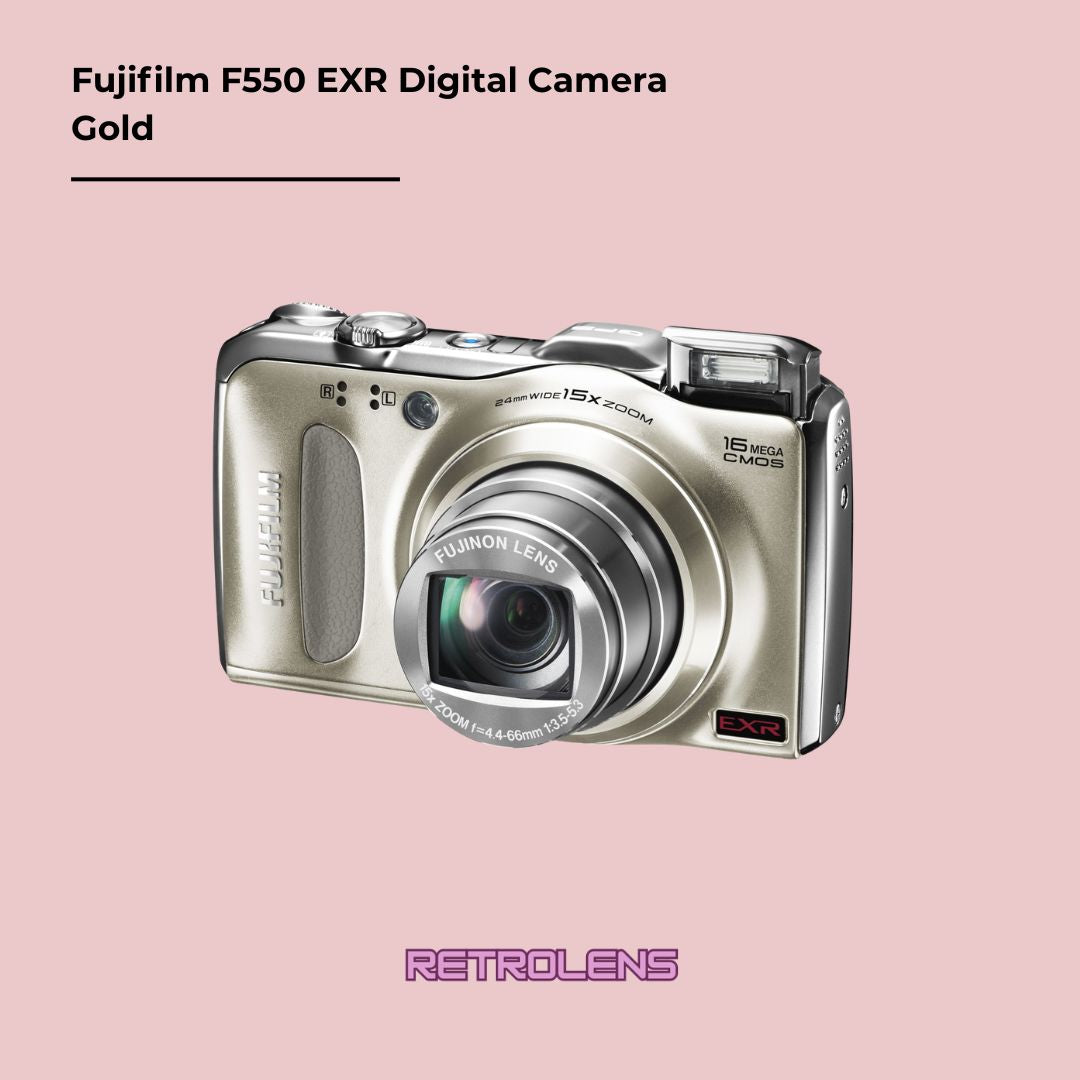 Fujifilm Finepix F550 EXR (Gold)