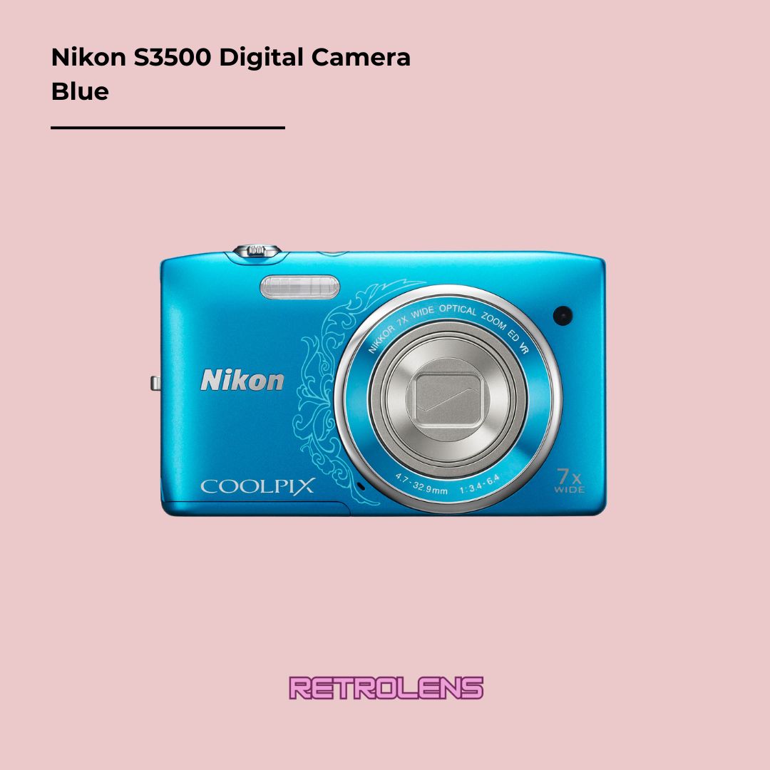 Nikon Coolpix S3500 (Blue)