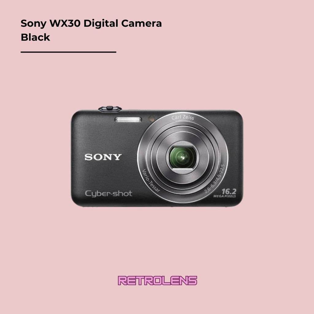 Sony Cybershot WX30 (Black)