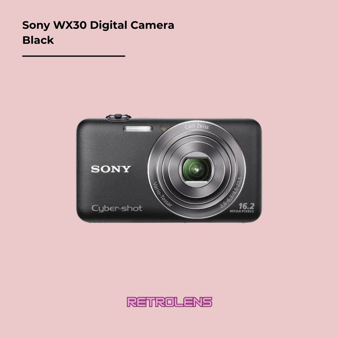 Sony Cybershot WX30 (Black)