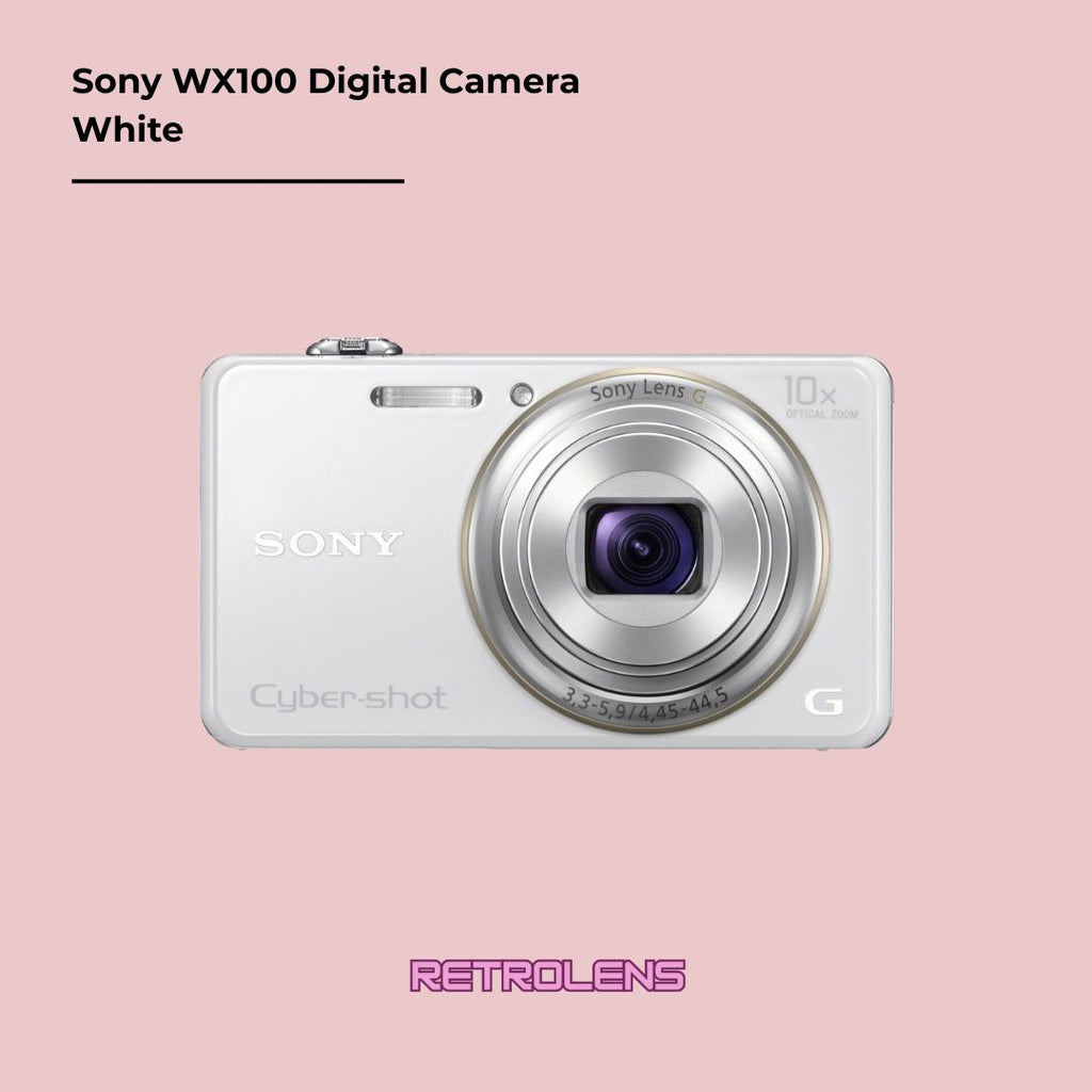 Sony Cybershot WX100 (White)