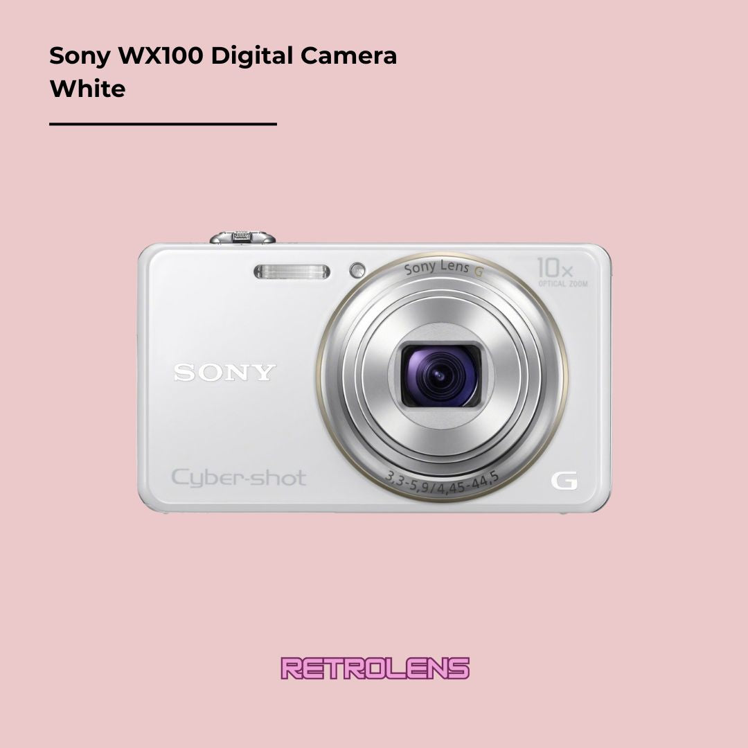 Sony Cybershot WX100 (White)