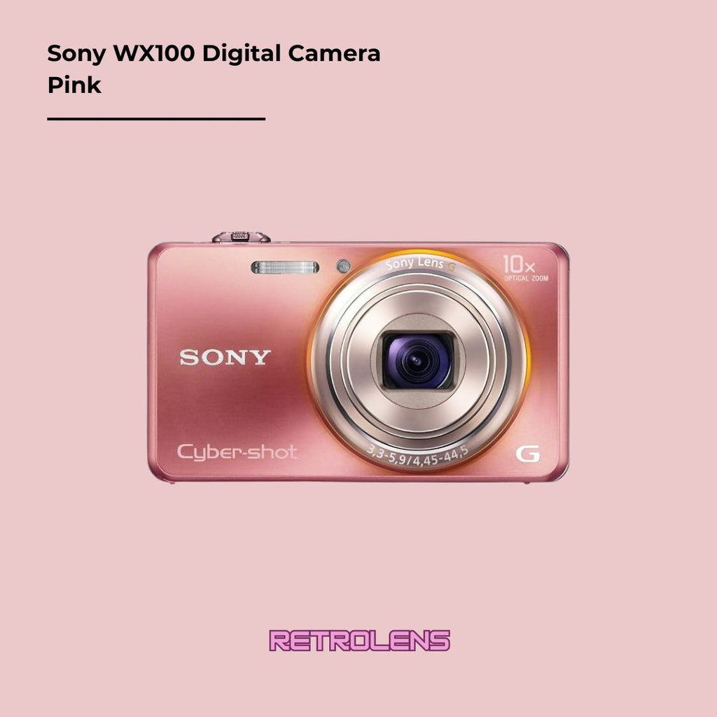Sony Cybershot WX100 (Pink)